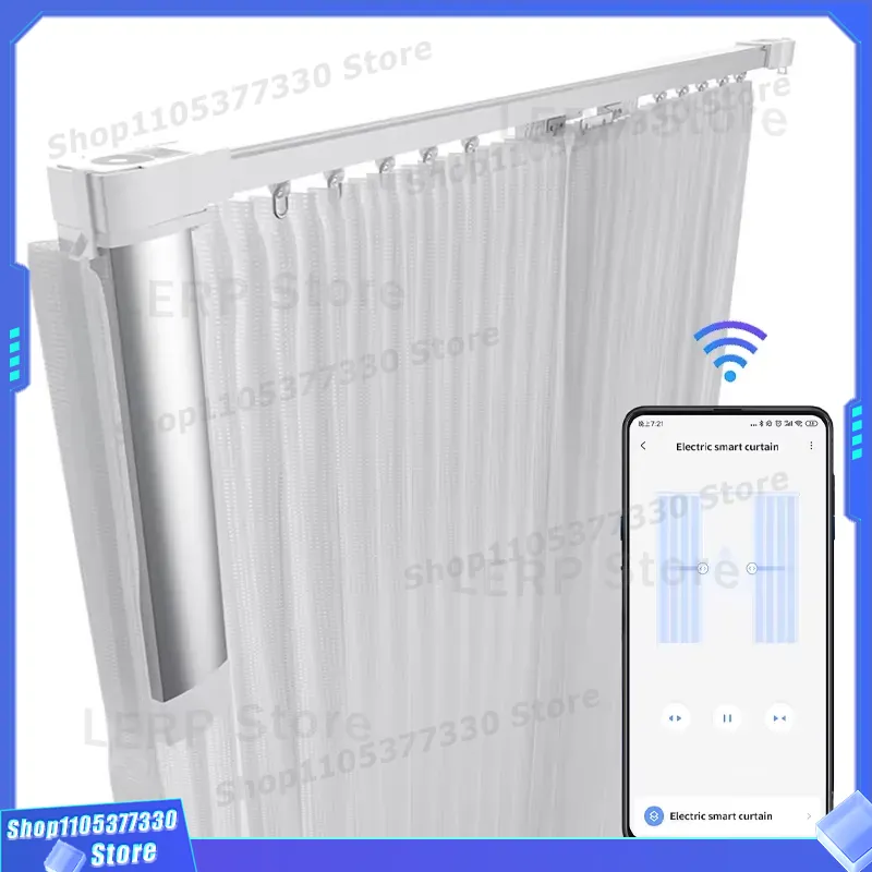 รางม่านไฟฟ้าอัจฉริยะพร้อมมอเตอ - Home Automation System Design บทวิจารณ์และราคา